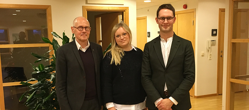 Stadsbyggnadsdirekt&ouml;rerna Christer Larsson, Malm&ouml; Stad, och Marcus Horning, Lunds kommun