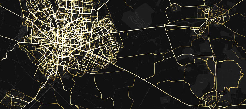 Smart teknik anv&auml;nds f&ouml;r att samla in data och &ouml;ka kunskapen om cyklisters beteende och behov