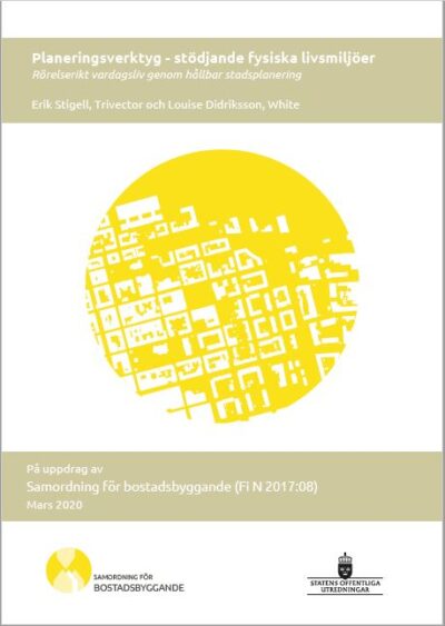 Omslag Planeringsverktyg st&ouml;djande fysiska livsmilj&ouml;er