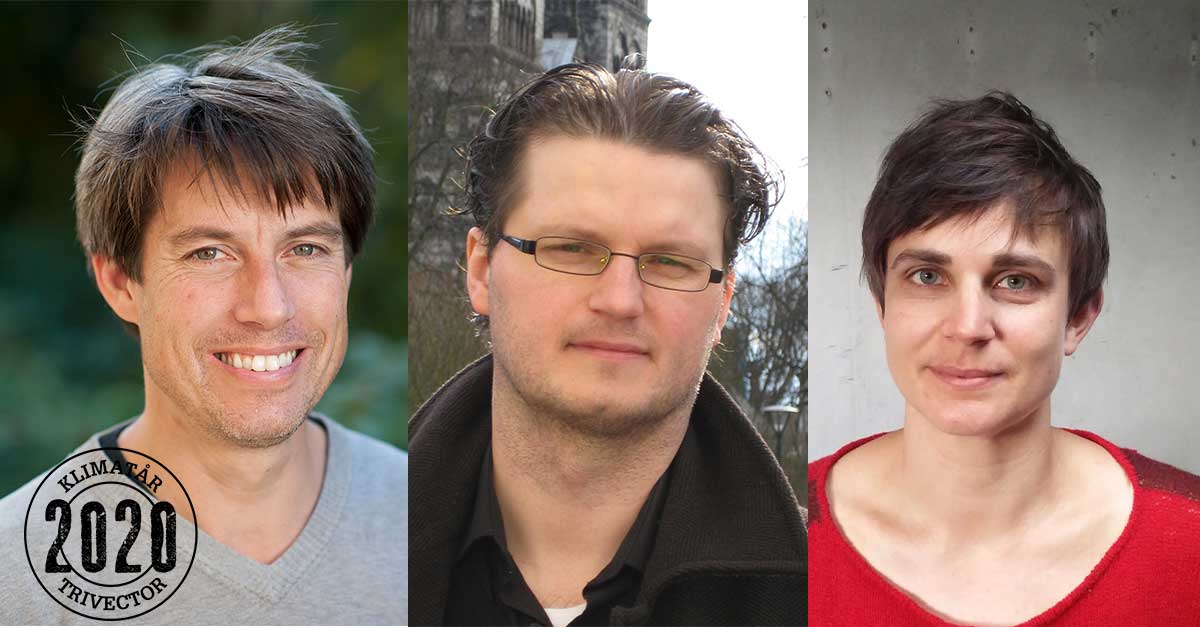 Johannes Stripple, Roger Hildingsson och Alexandra NIkoleris, Carbon Ruins, Lunds universitet