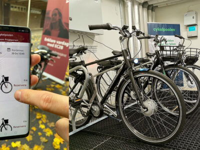 EC2B-app och cykelrum p&aring; Mandolingatan