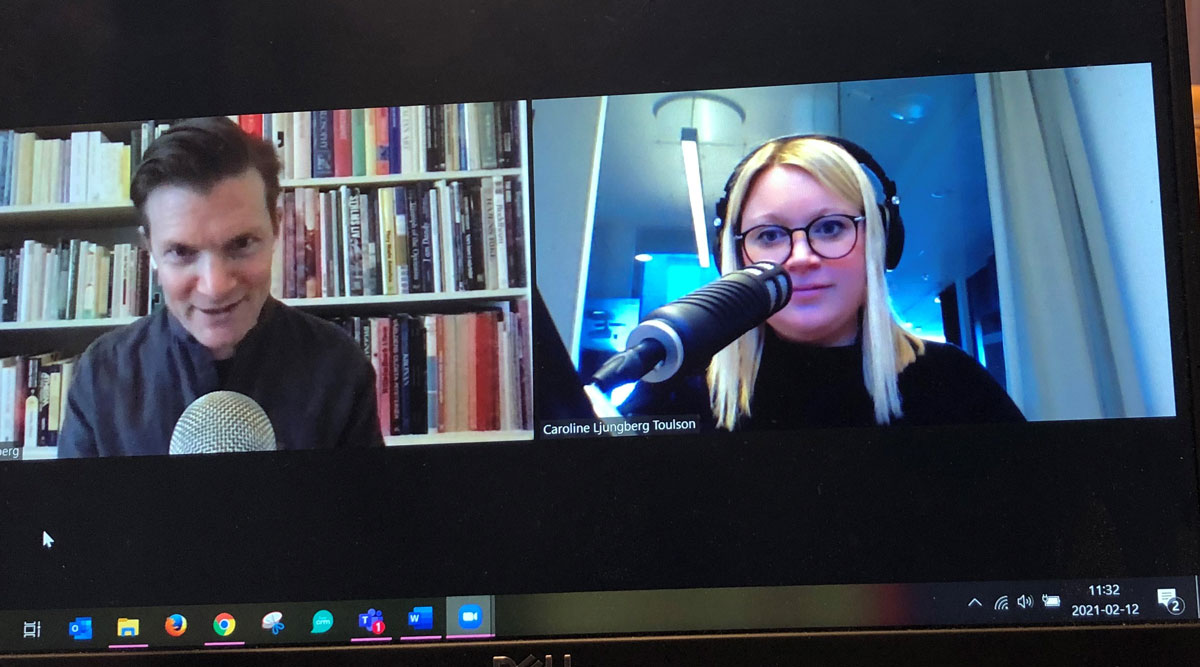 JOhan NOrberg och Caroline Ljungberg Toulson