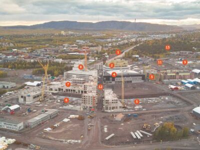 Kiruna nya centrum_foto Kiruna kommun