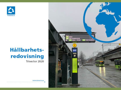 Trivector H&aring;llbarhetsredovisning 2020