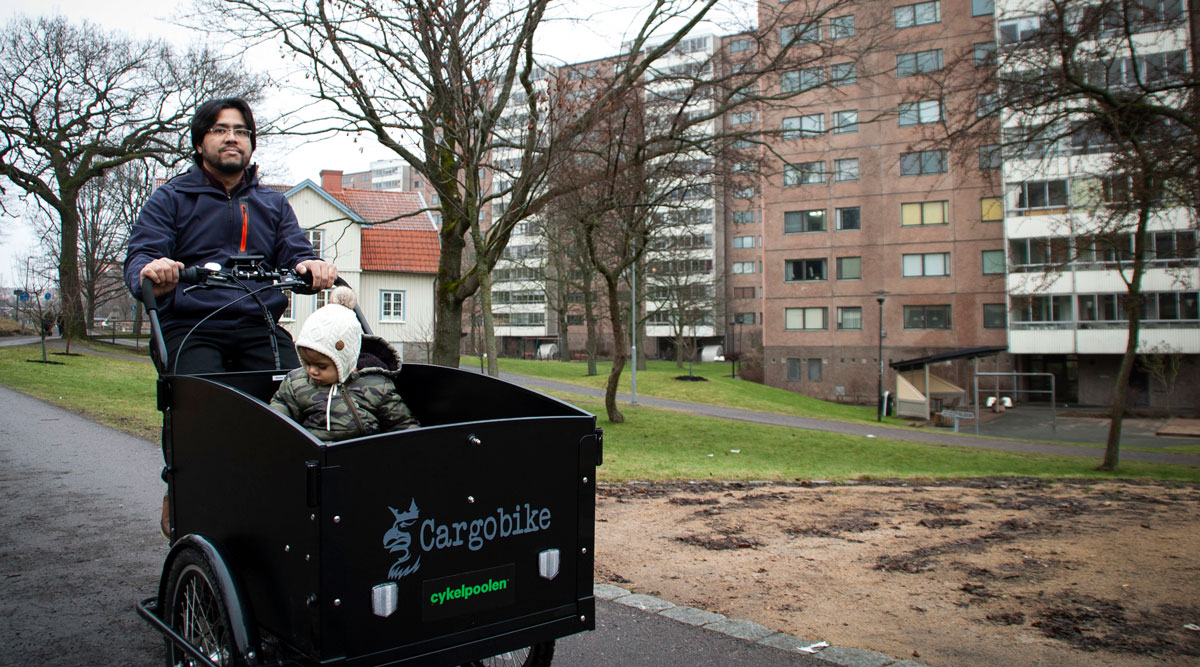 EC2B Mobility anv&auml;nds av de boende p&aring; Mandolingatan