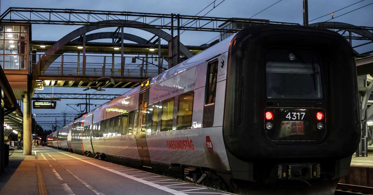 &Ouml;resundst&aring;g p&aring; Lunds station