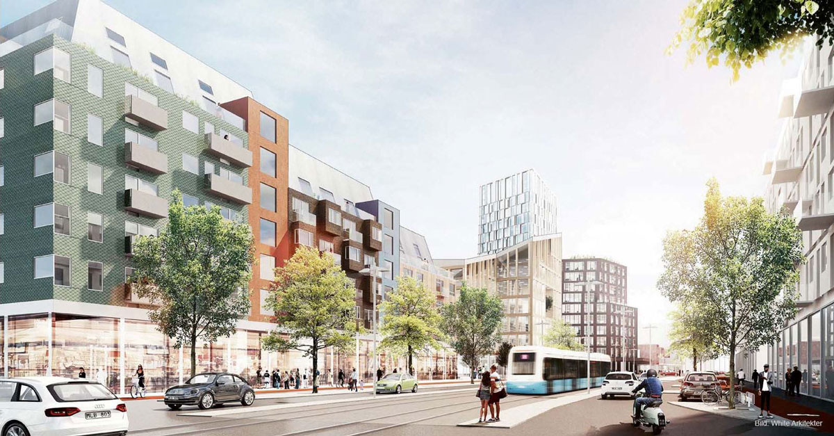 Backaplan i G&ouml;teborg ett stadsutvecklingsprojekt med h&aring;llbara transporter i fokus