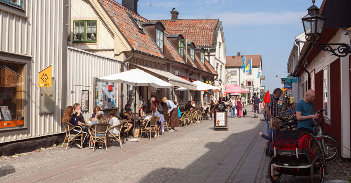 g&aring;gata i Mariefred - tredje platsen