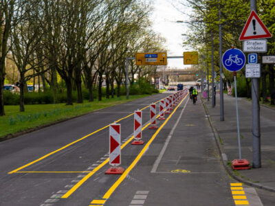 Tillf&auml;lliga &aring;tg&auml;rder, Pop-up cykelbana