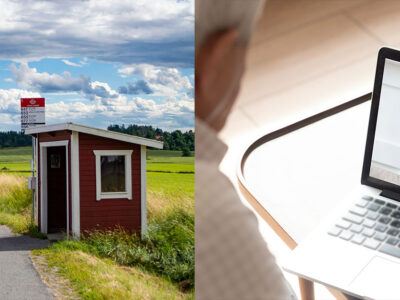 Bussh&aring;llplats p&aring; landsbygden och v&aring;rd via digitala tj&auml;nster - tv&aring; bidrag till mer r&auml;ttvis tillg&auml;nglighet p&aring; landsbygden