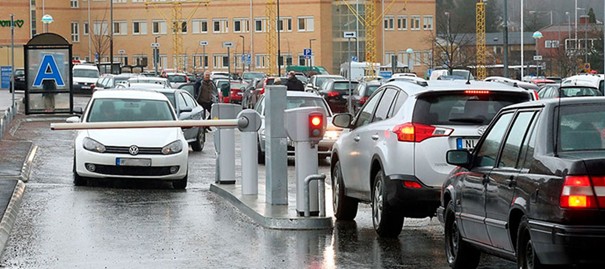 universitetssjukhuset i Link&ouml;pings parkering