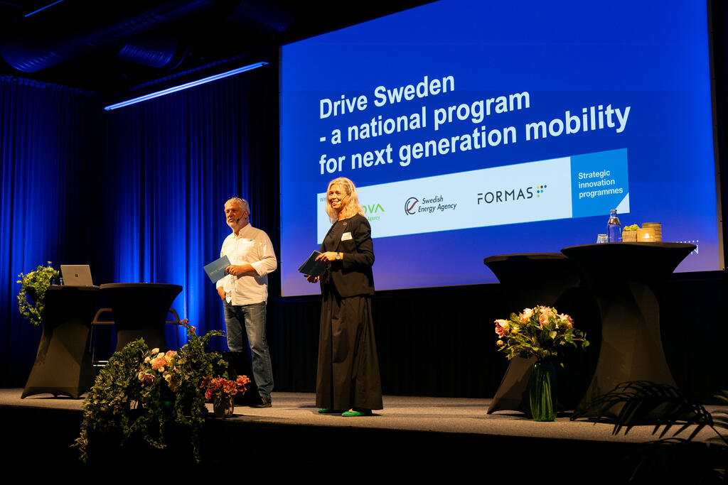 Drive Sweden presentat&ouml;rer p&aring; scen
